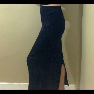 Cute Blue Swuade skirt